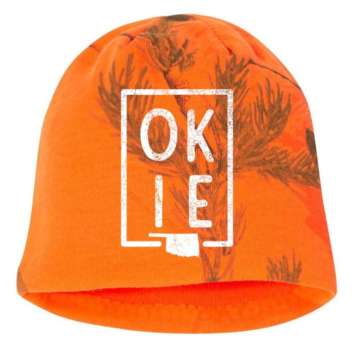 State Of Oklahoma Okie Pride Kati - Camo Knit Beanie