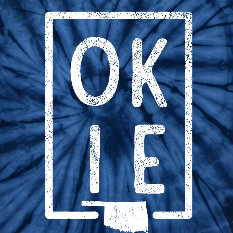 State Of Oklahoma Okie Pride Tie-Dye T-Shirt