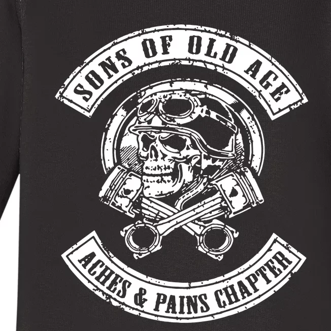 Sons Of Old Age Aches And Pains Chapter Baby Long Sleeve Bodysuit