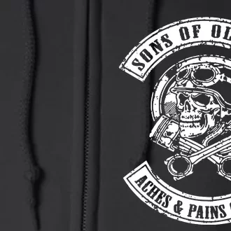 Sons Of Old Age Aches And Pains Chapter Full Zip Hoodie