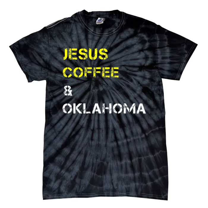 State Of Oklahoma Tie-Dye T-Shirt