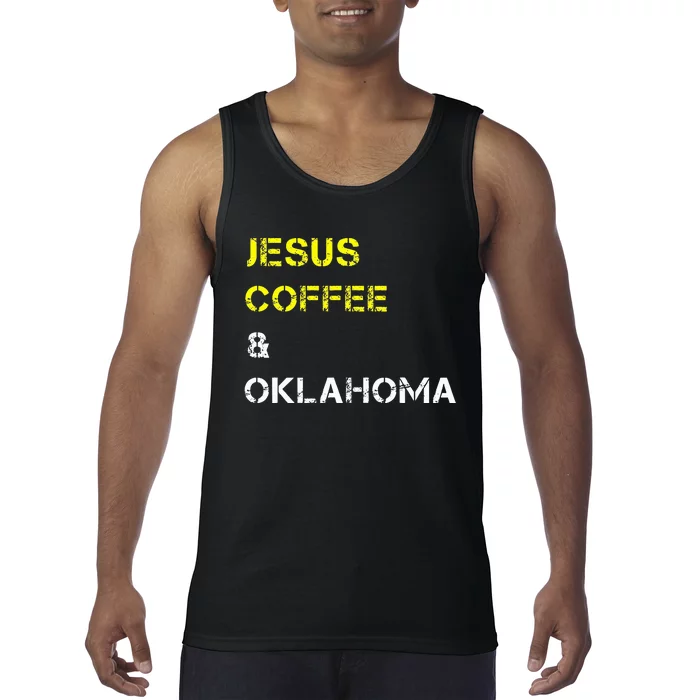 State Of Oklahoma Tank Top