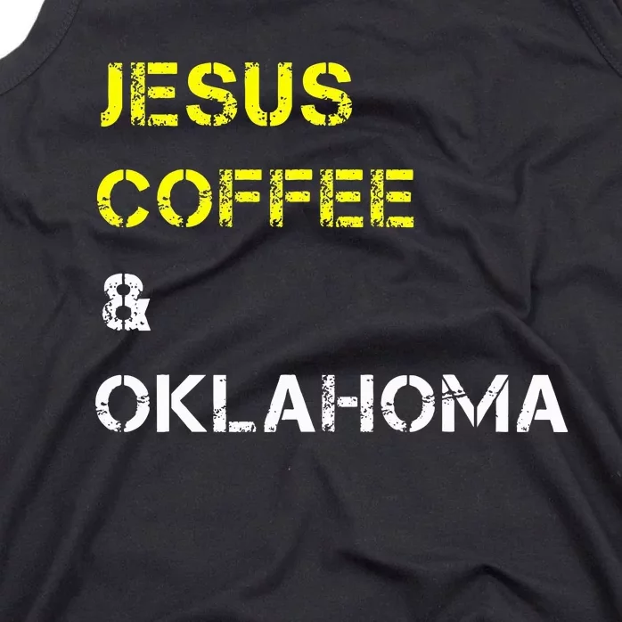 State Of Oklahoma Tank Top