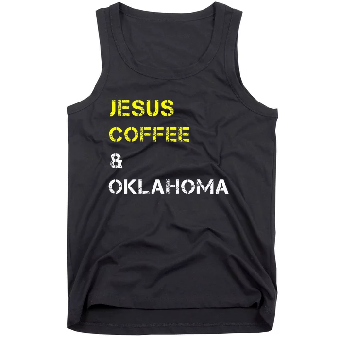 State Of Oklahoma Tank Top