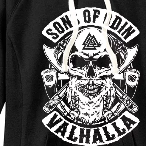 Sons Of Odin Vikings Nordic Odin Thor Women's Fleece Hoodie