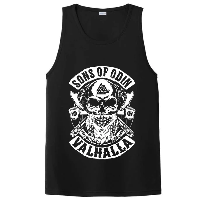 Sons Of Odin Vikings Nordic Odin Thor Performance Tank