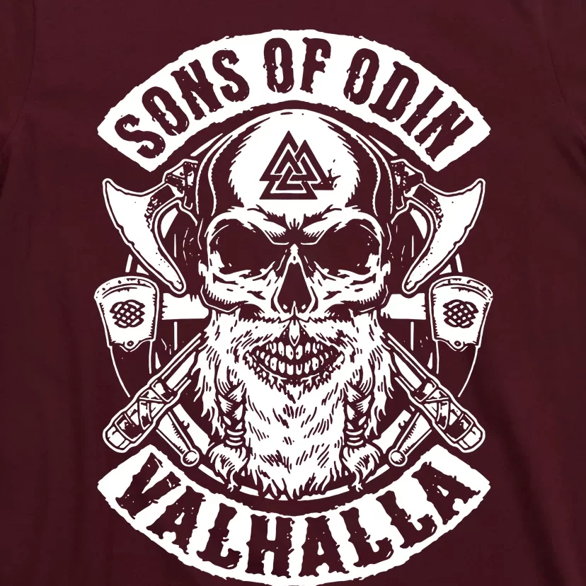 Sons Of Odin Vikings Nordic Odin Thor T-Shirt