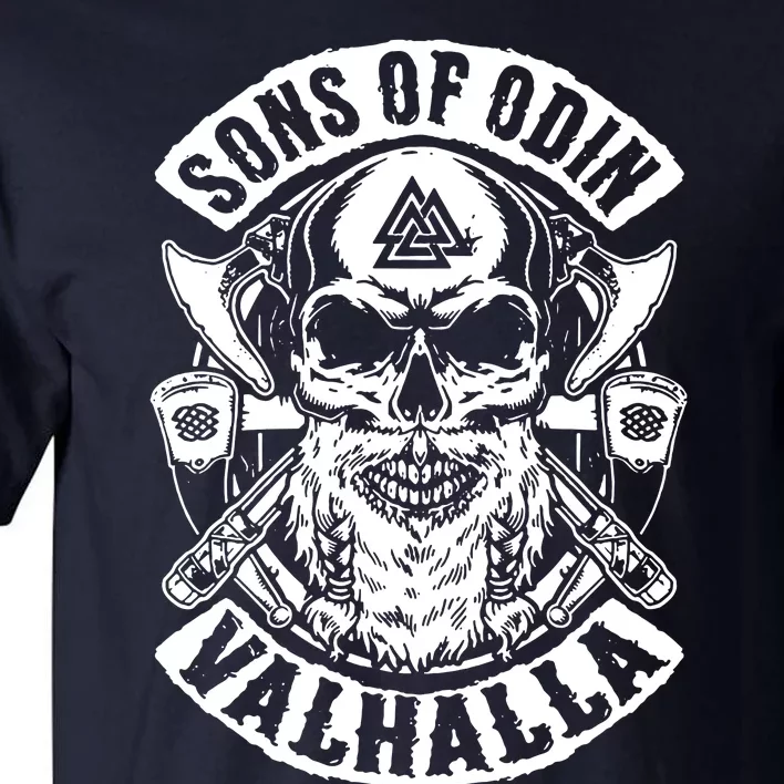 Sons Of Odin Vikings Nordic Odin Thor Tall T-Shirt