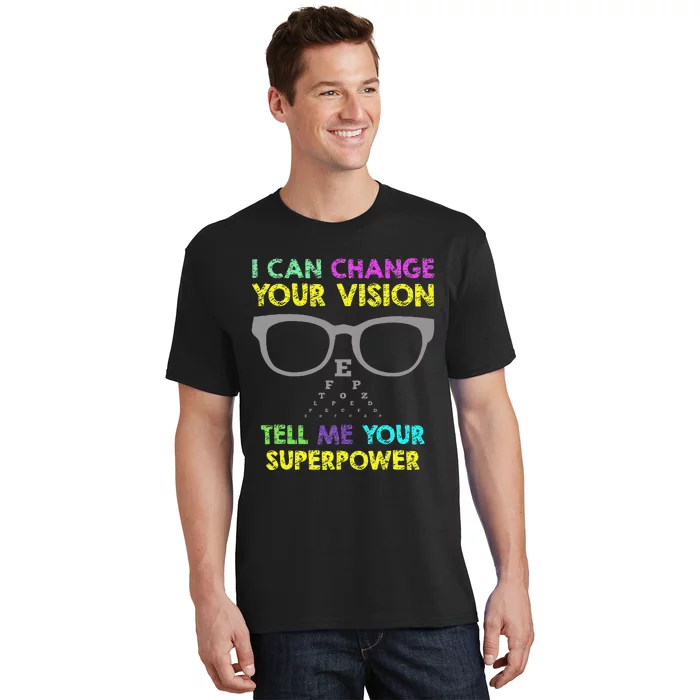 Super Optometry Optometry Gifts Optician Fix Eye T-Shirt