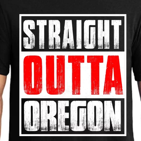 Straight Outta Oregon Pajama Set