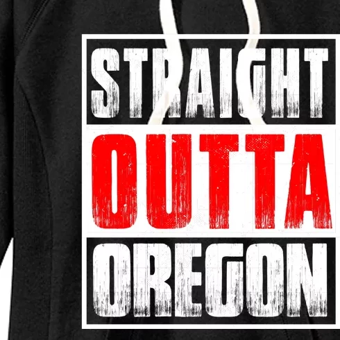 Straight Outta Oregon Women's Fleece Hoodie