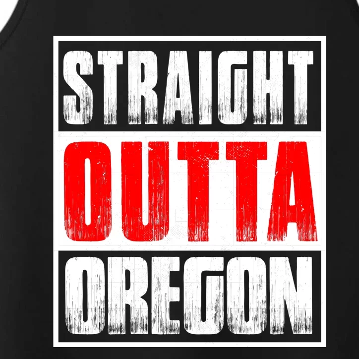 Straight Outta Oregon Performance Tank