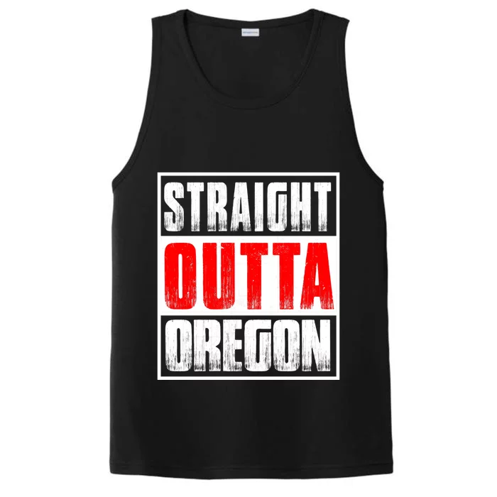 Straight Outta Oregon Performance Tank