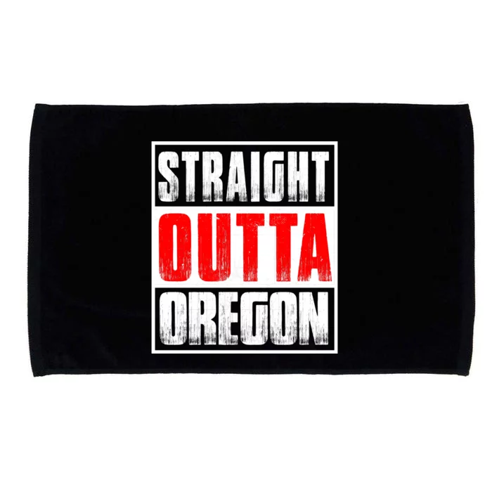 Straight Outta Oregon Microfiber Hand Towel