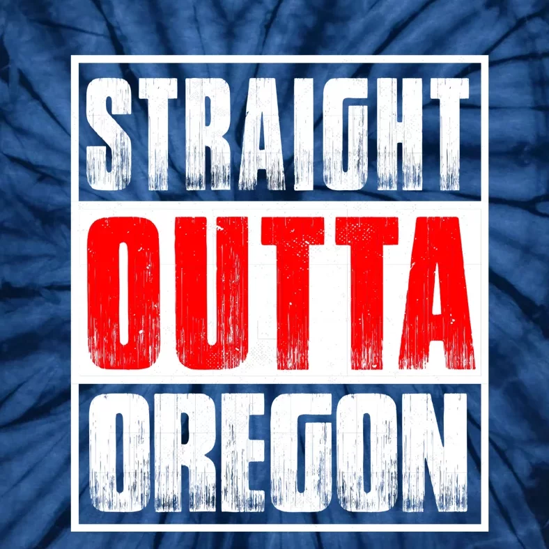 Straight Outta Oregon Tie-Dye T-Shirt