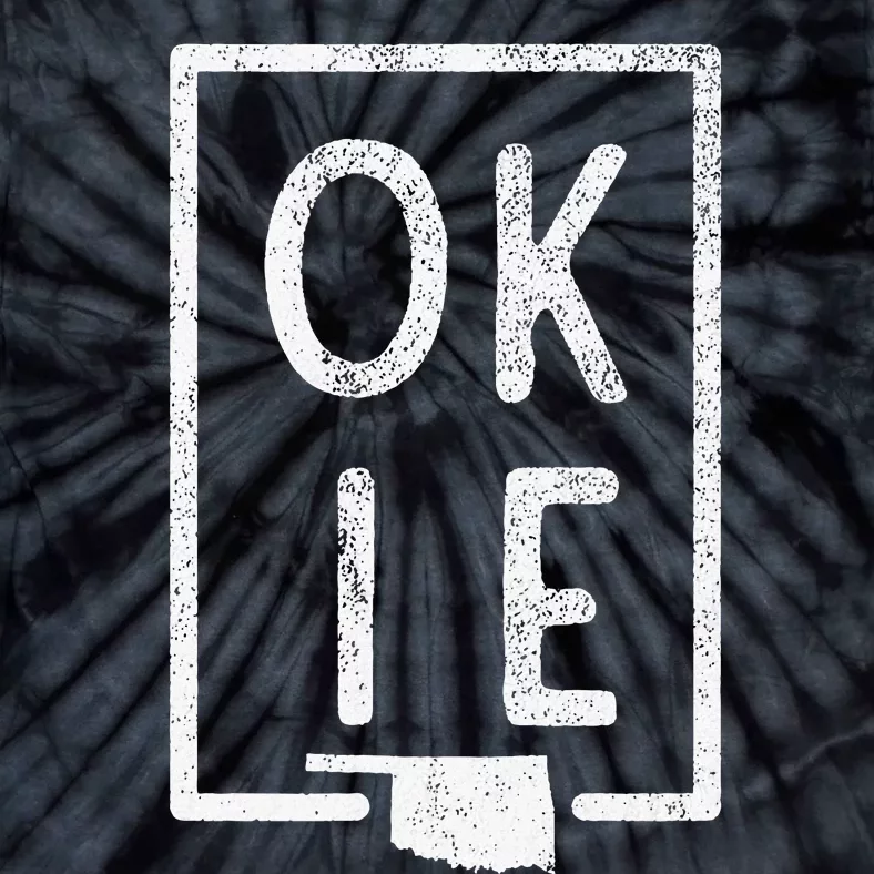 State Of Oklahoma Okie Pride Tie-Dye T-Shirt