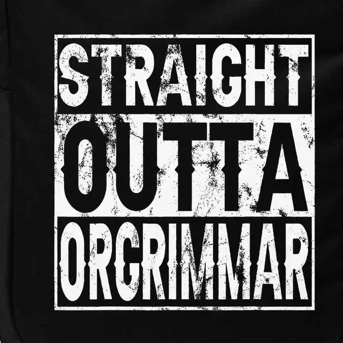 Straight Outta Orgrimmar Horde Gamer Impact Tech Backpack