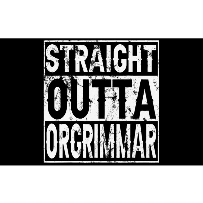 Straight Outta Orgrimmar Horde Gamer Bumper Sticker