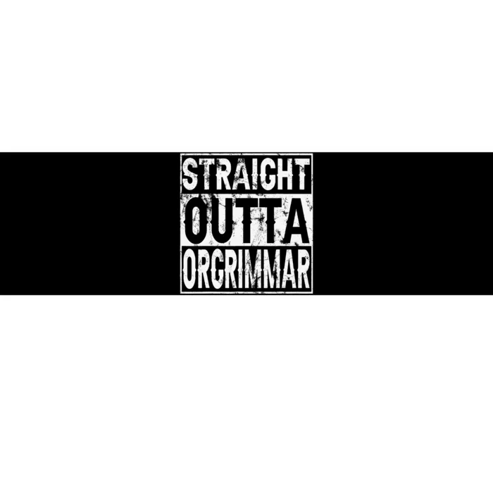 Straight Outta Orgrimmar Horde Gamer Bumper Sticker