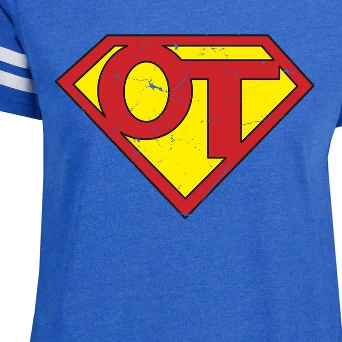 Super Ot Occupational Therapy Enza Ladies Jersey Football T-Shirt