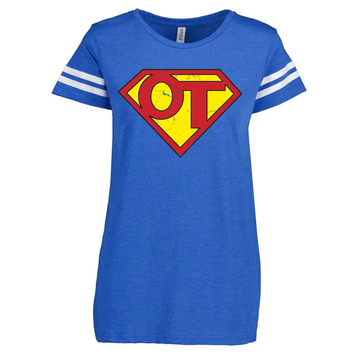 Super Ot Occupational Therapy Enza Ladies Jersey Football T-Shirt