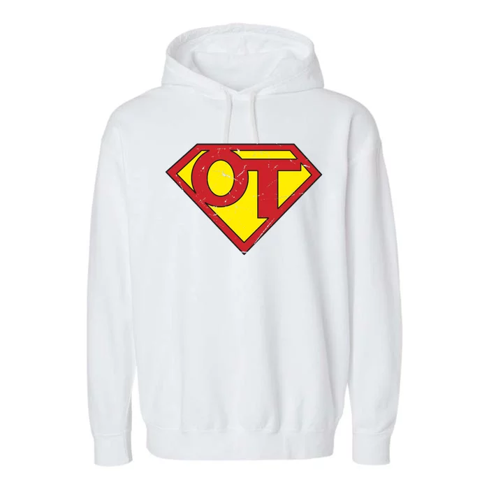 Super Ot Occupational Therapy Garment-Dyed Fleece Hoodie