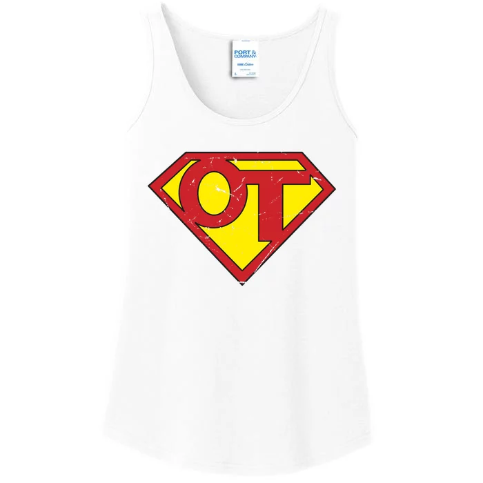 Super Ot Occupational Therapy Ladies Essential Tank