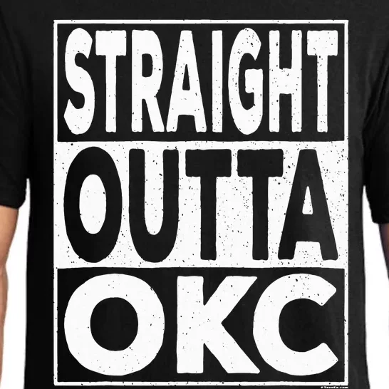 Straight Outta Okc Oklahoma City Pajama Set