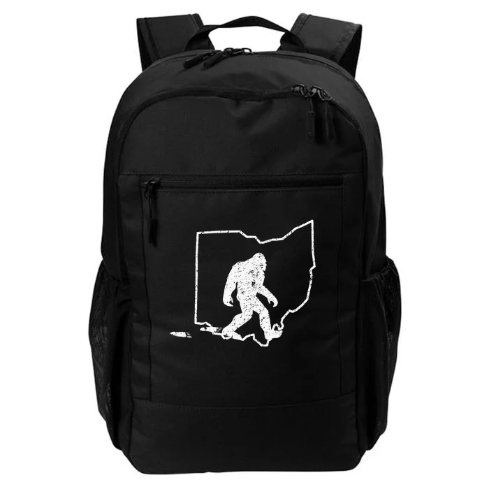 State Of Ohio Vintage Pride Bigfoot Hunter Daily Commute Backpack