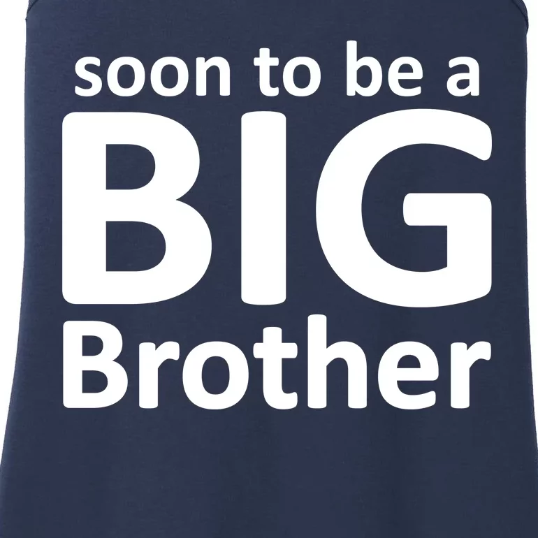 Soon To Be A Big Brother Ladies Essential Tank