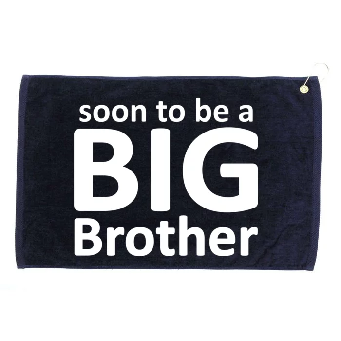 Soon To Be A Big Brother Grommeted Golf Towel