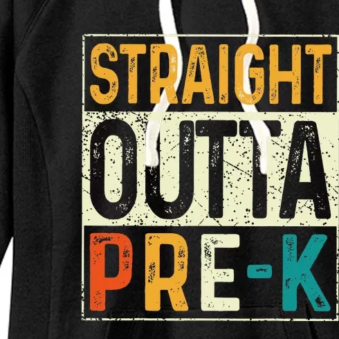 Straight Outta Pre K Preschool Graduation Gifts Women's Fleece Hoodie