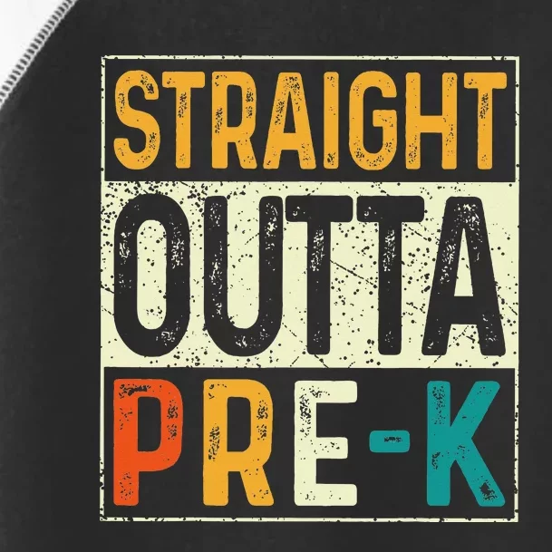 Straight Outta Pre K Preschool Graduation Gifts Toddler Fine Jersey T-Shirt