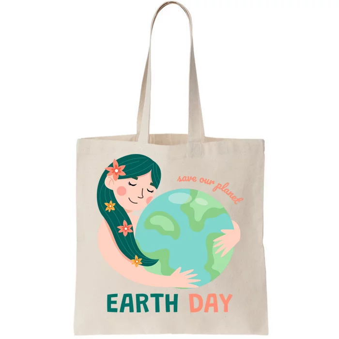 Save Our Planet Mother Earth Cute Tote Bag