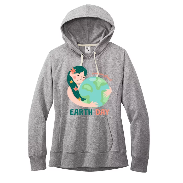 Save Our Planet Mother Earth Cute Women's Fleece Hoodie