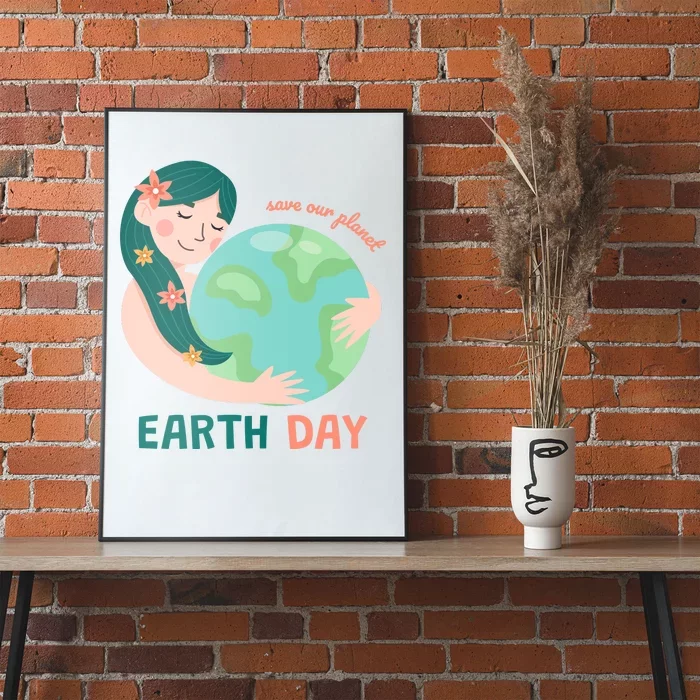 Save Our Planet Mother Earth Cute Poster