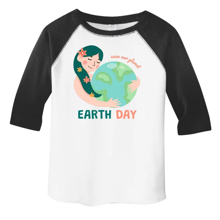 Save Our Planet Mother Earth Cute Toddler Fine Jersey T-Shirt