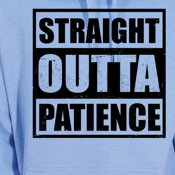 Straight Outta Patience Meme Unisex Surf Hoodie