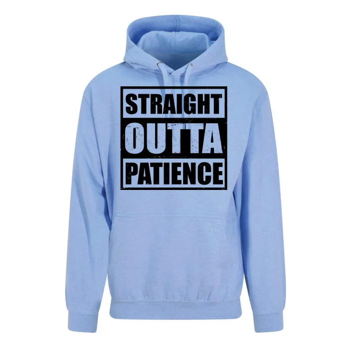 Straight Outta Patience Meme Unisex Surf Hoodie