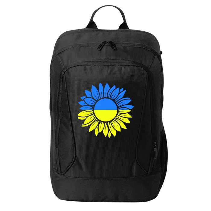 Sunflower Of Peace Ukraine Strong Vyshyvanka City Backpack