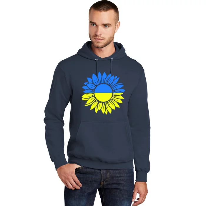 Sunflower Of Peace Ukraine Strong Vyshyvanka Hoodie