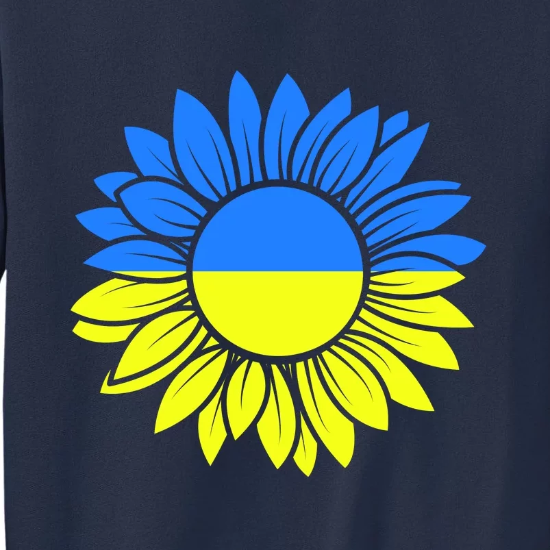 Sunflower Of Peace Ukraine Strong Vyshyvanka Sweatshirt