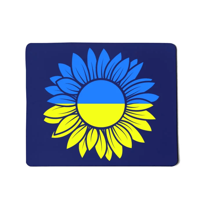 Sunflower Of Peace Ukraine Strong Vyshyvanka Mousepad