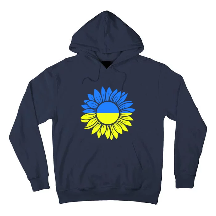 Sunflower Of Peace Ukraine Strong Vyshyvanka Tall Hoodie