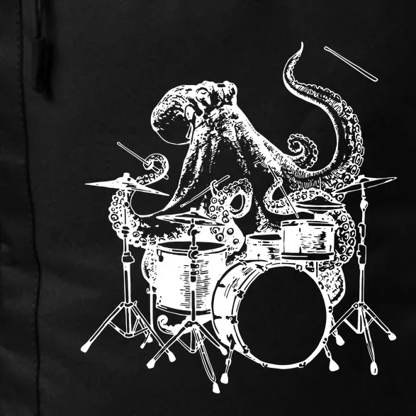 SEEMBO Octopus Playing Drums Drummer Drumming Musician Band Daily Commute Backpack