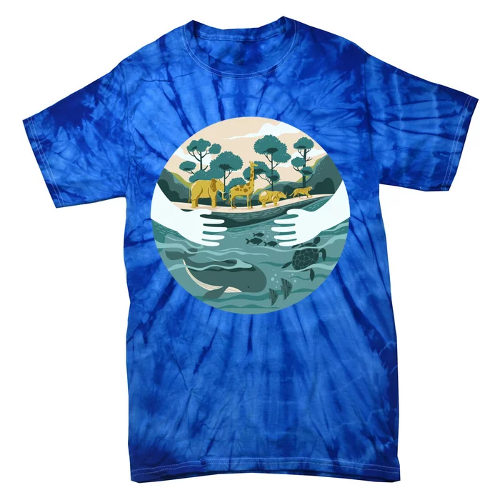 Save Our Planet Global Warming Climate Change Awareness Gift Tie-Dye T-Shirt