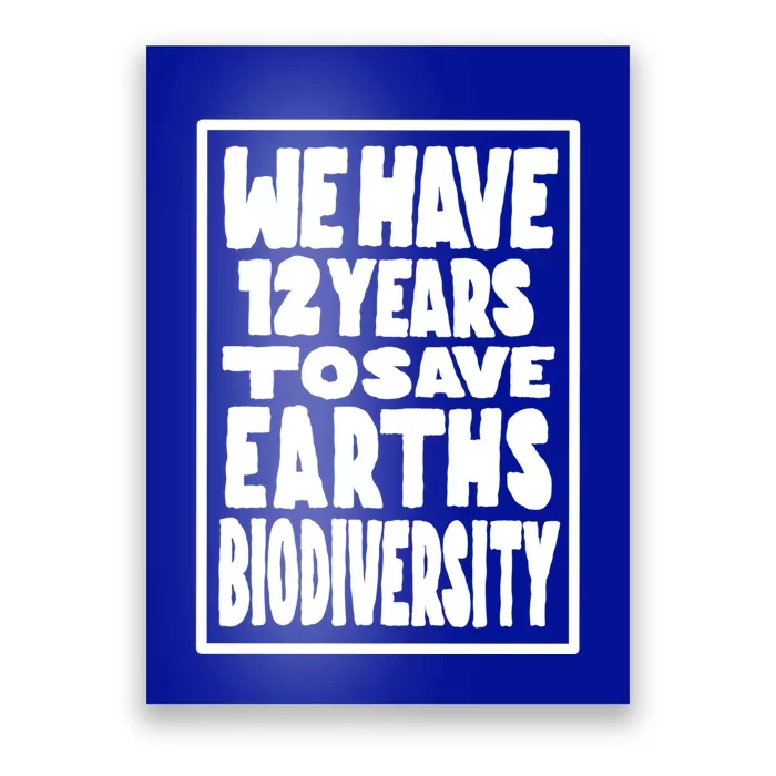 Save Our Planet Save Our Biodiversity Save Earth Great Gift Poster