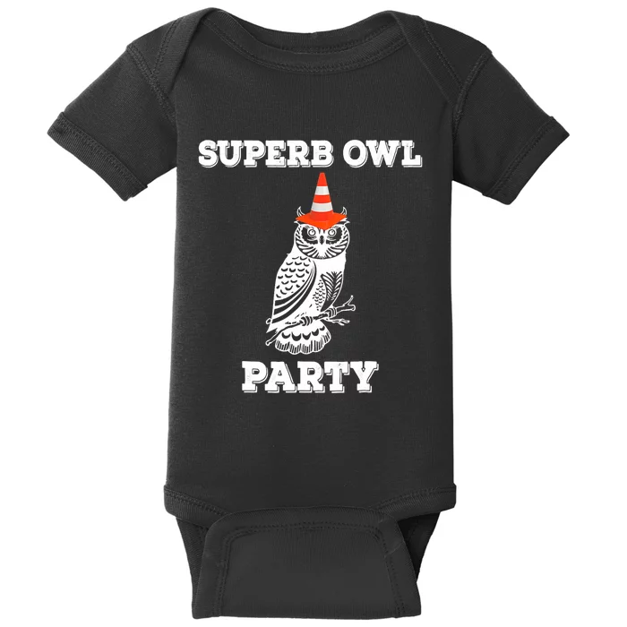 Superb Owl Party What We Do in the Shadows Owl Lover Baby Bodysuit