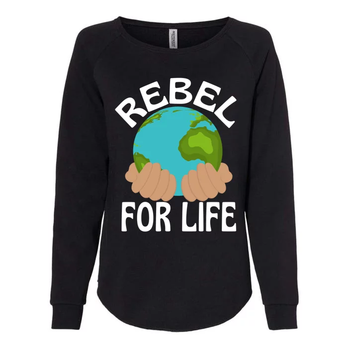 Save Our Planet Extinction Rebellion Climate Care Meaningful Gift Womens California Wash Sweatshirt