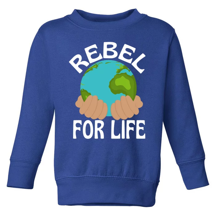 Save Our Planet Extinction Rebellion Climate Care Meaningful Gift Toddler Sweatshirt